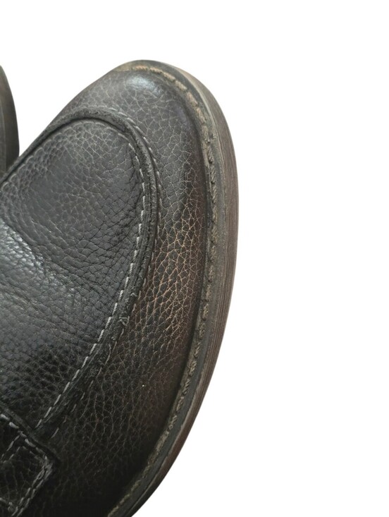 BED|STU Men\'s Black Pebbled Leather Chukka Boots Size 11 main image 4